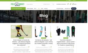 Blog Field Hockey Zone z poradnikami o doborze sprzętu