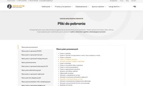 Podstrona Do pobrania na kwmediator.pl: katalog wzorów pism